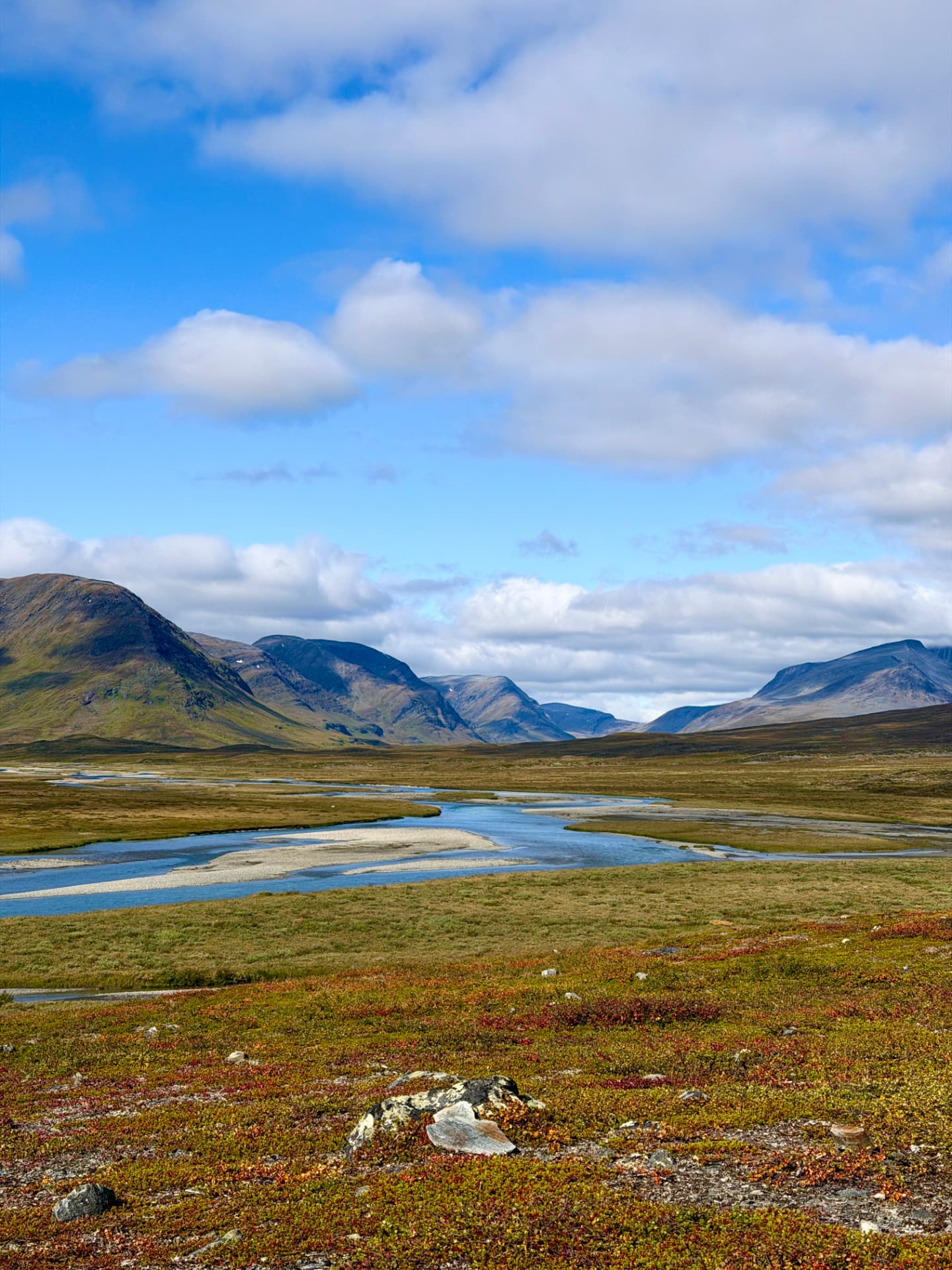 Kungsleden & Padjelantaleden route